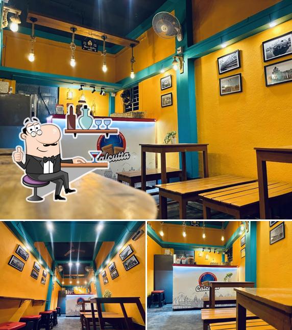 The interior of Cafe Calcutta