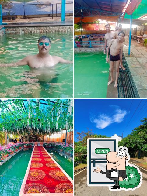 Enjoy the view at the outside area of chandra dhani Resort