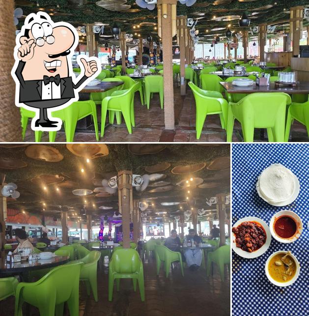 Take a seat at one of the tables at Boche Toddy Pub