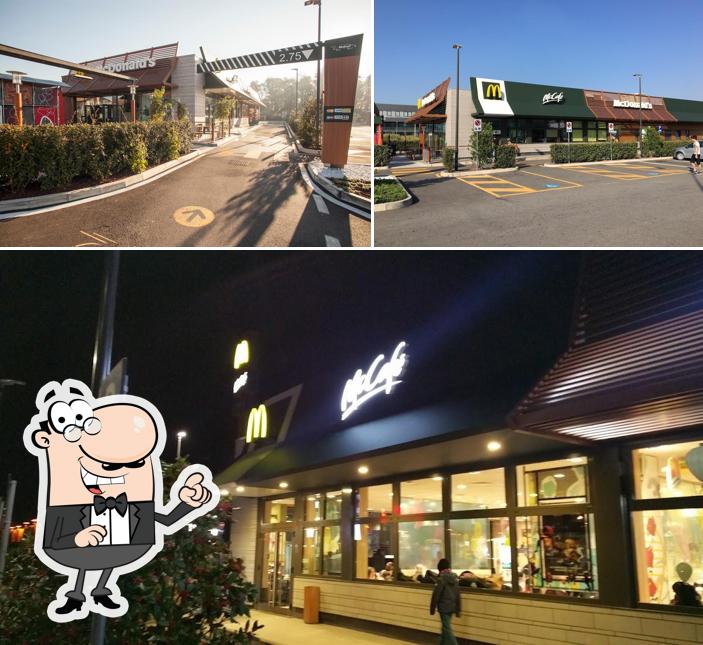 Gli esterni di McDonald's Grandate