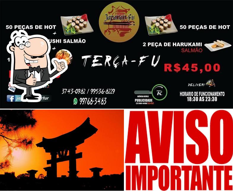 Here's a picture of Japanan Fu Delivery