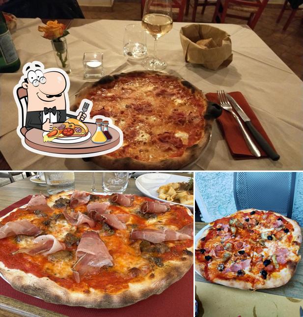 A In Piazzetta, puoi ordinare una bella pizza