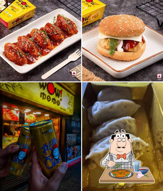 Chicken wings at Wow! Momo