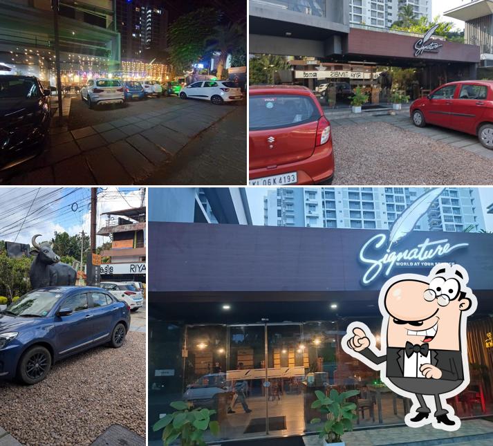 Check out how Signature Multi-Cuisine Restaurant Thiruvalla looks outside