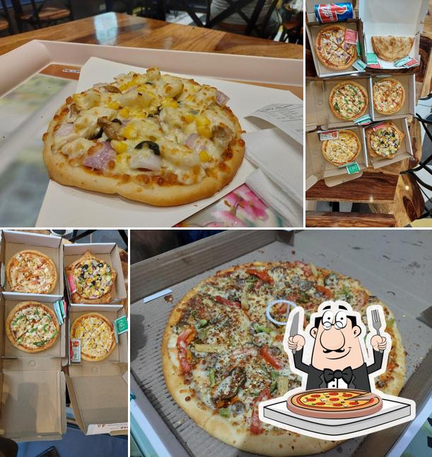 At La Pinoz Pizza, you can enjoy pizza