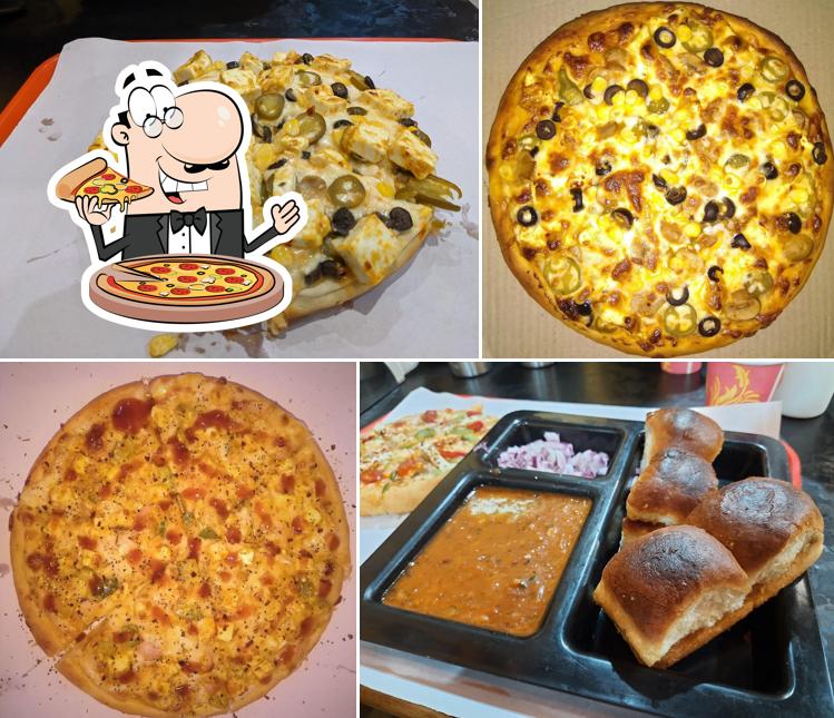 Get pizza at Pizza Box