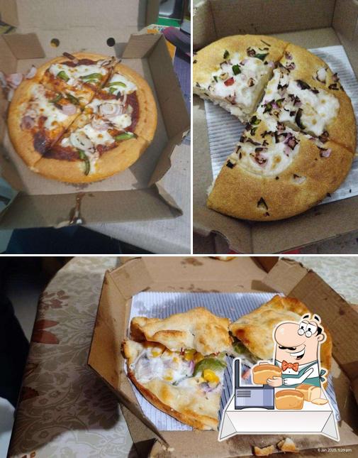 Garlic bread at Pizza Hut