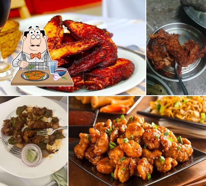 Chicken wings at Hotel Golden Alfa