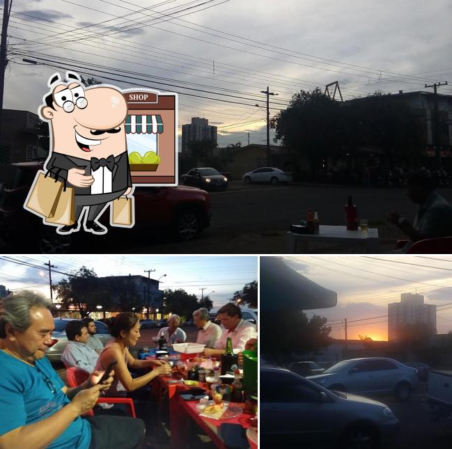 O exterior do Kato's Salgados