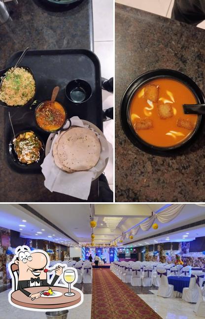 Check out the picture showing food and interior at THE RED PEPPER