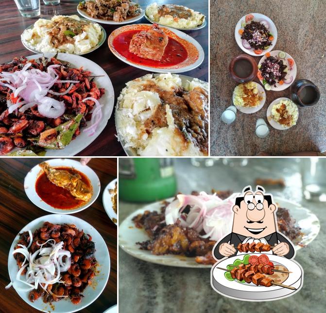 Food at Thattel Toddy Shop