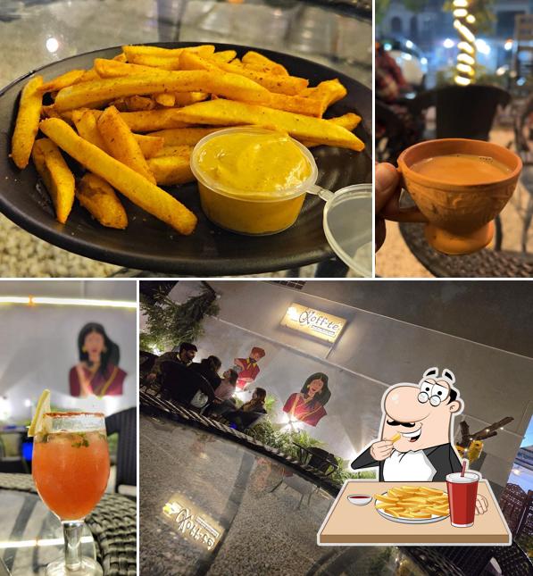 French fries at Koff-té