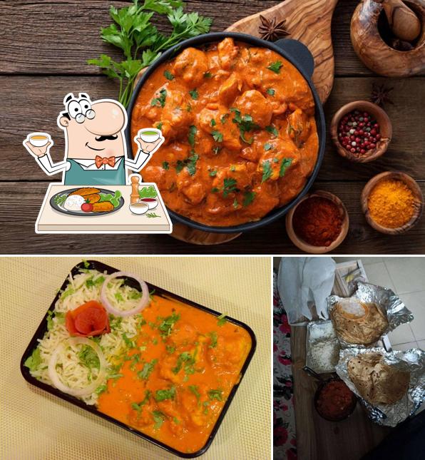 Food at Pind Di Bhatti