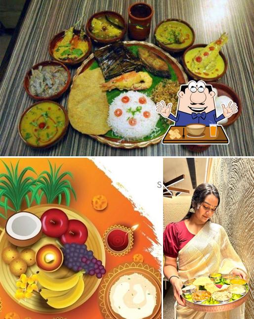 Food at Pintail Lounge