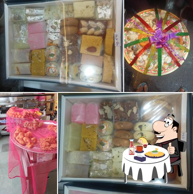 Cheese plate at Punjab Sweets