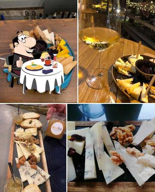 Piatto di formaggi al Vineria In Bolla