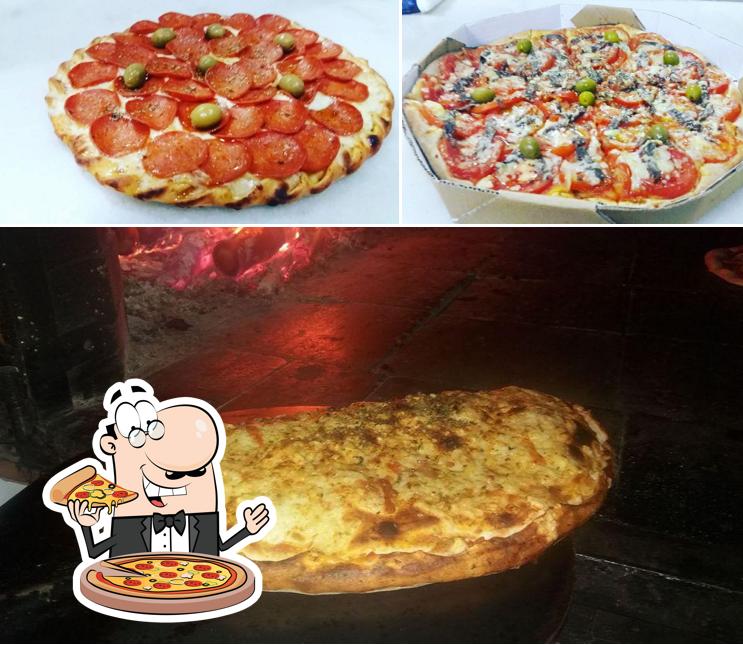 Peça pizza no BELLA PIZZA