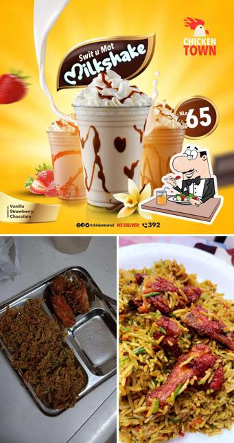 Food at Chicken Town