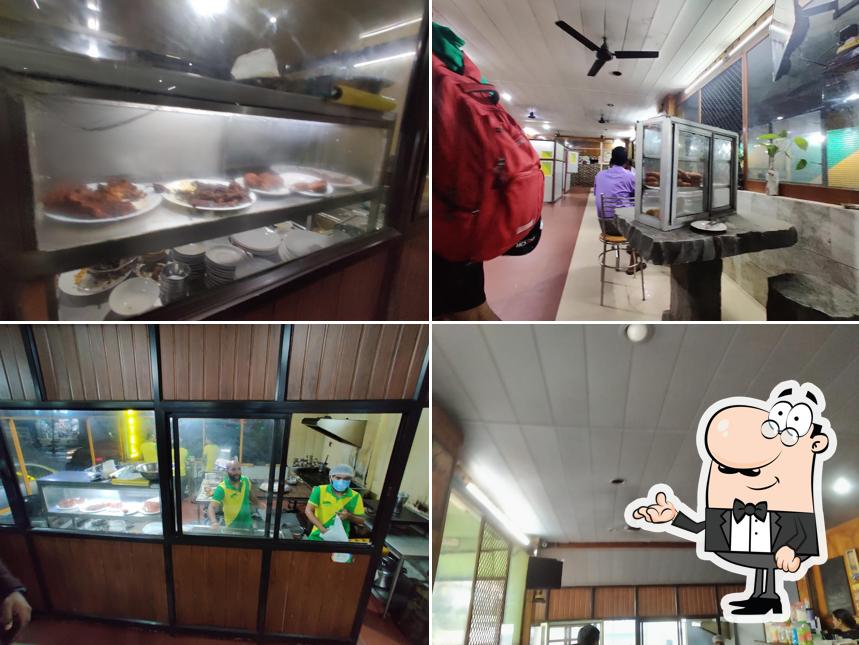 The interior of Hotel Jyothy