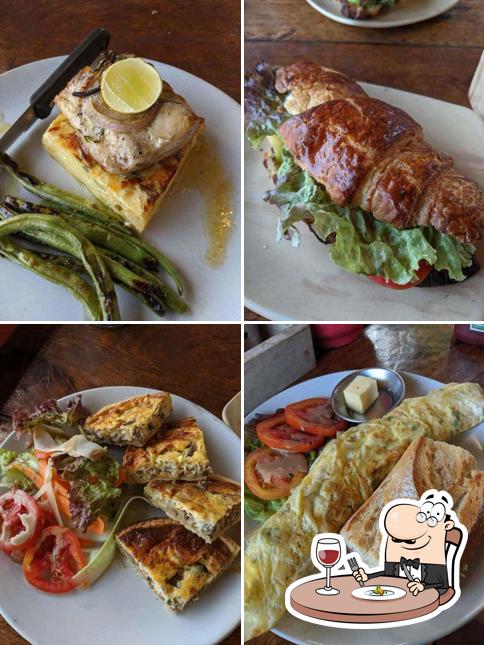 Food at Baba Au Rhum, Anjuna