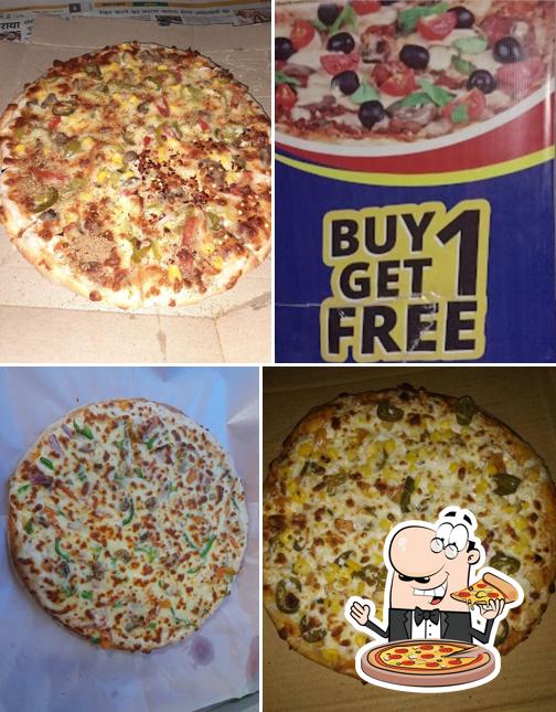 Get pizza at DA PIZZA HUB