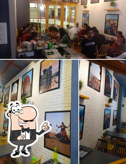 The interior of BABA RAMDEV DINING HALL