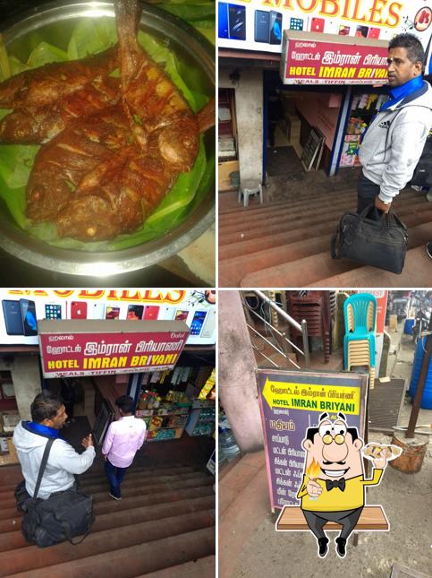 Order seafood at Hotel New Imran Biriyani