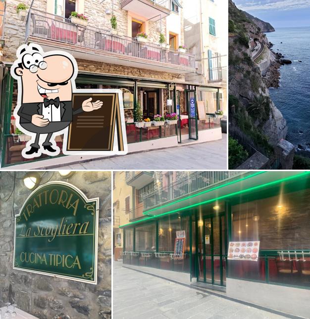 Goditi la vista dagli esterni di La Scogliera