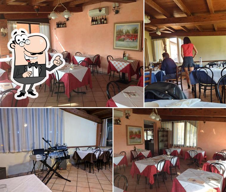 Gli interni di Bar Trattoria Ritrovo