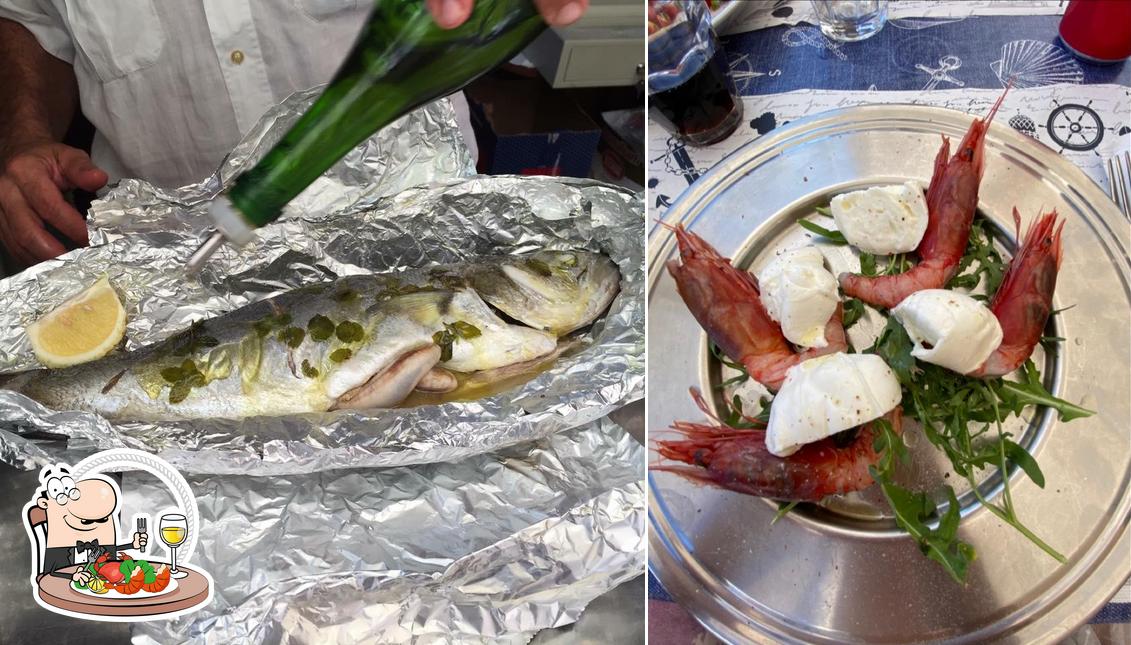 Ordina la cucina di mare a Chalet Ferdinando a Mare