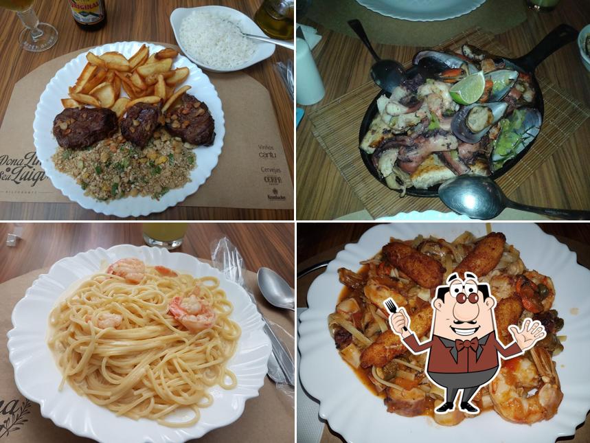 Comida em Dona Lina e Seu Luigi Ristorante