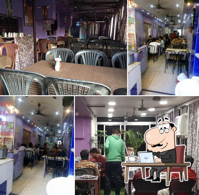 Check out how Purple Dhaba looks inside