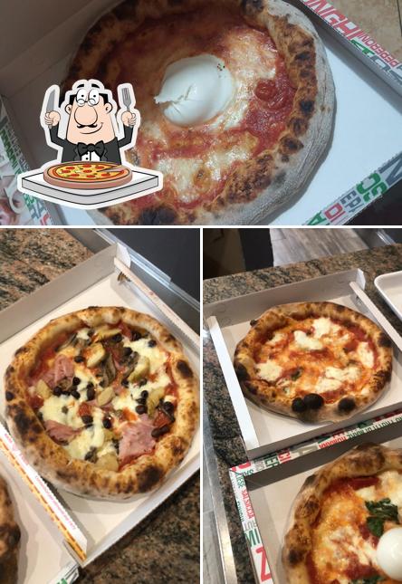 A Pizzeria Sapori di Grano, puoi assaggiare una bella pizza