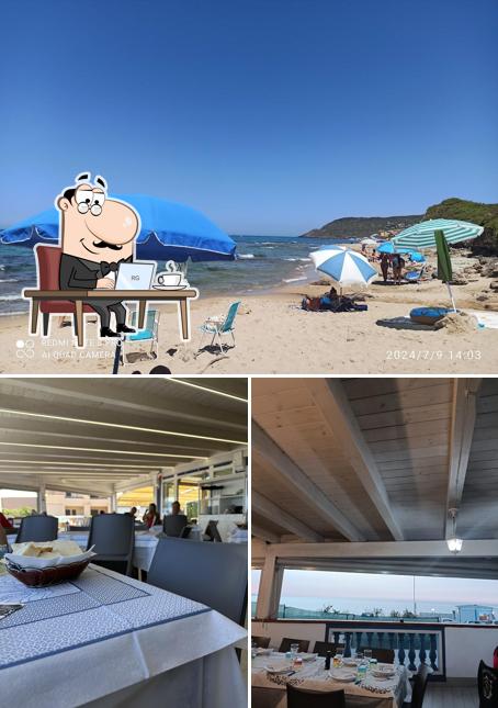 Gli interni di Bar - Trattoria Moby Dick