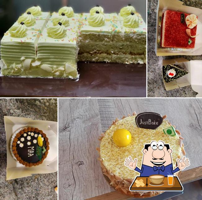 Food at Just bake cake and bakery shop, sum hospital