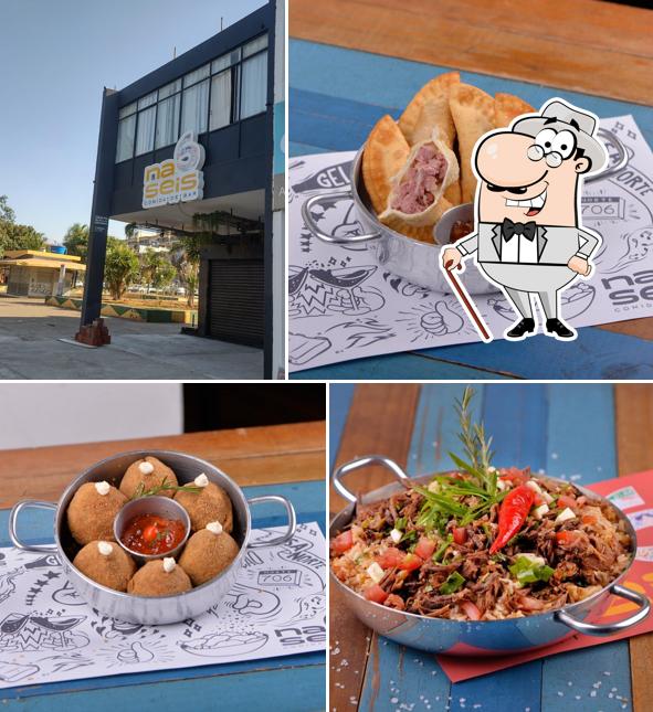 Na Seis - Comida de Bar: Gastronomia e Cultura em Brasília na Asa Norte -Petiscos na Parrilla e Música Ao Vivo