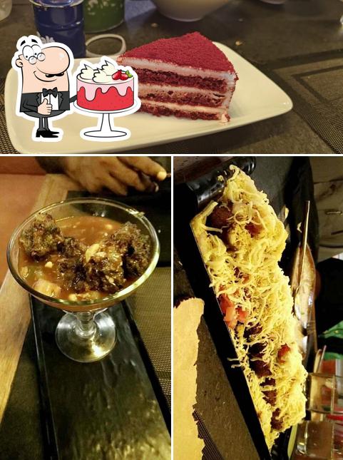 Red velvet cake at The Secret Kitchen