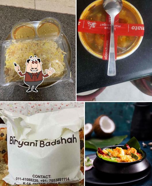 Food at Biryani Badshah