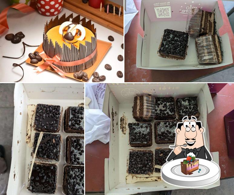 Chocolate cake at Mio Amore