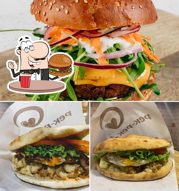 Ordina un hamburger a Pek-Pek food Zmijavci-Bublin