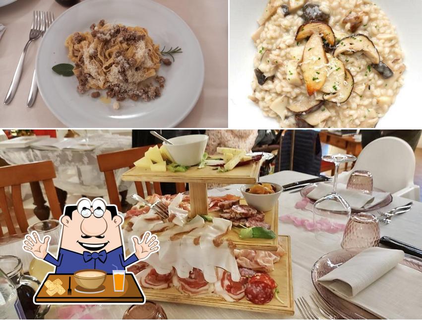 Cibo al Ristorante borgo cicogna