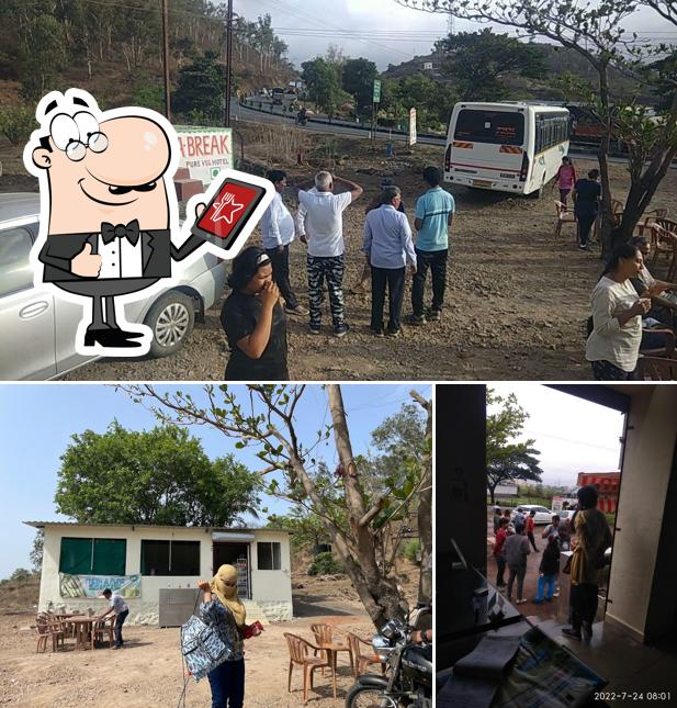 The exterior of TAKE-A-BREAK (Only Veg)