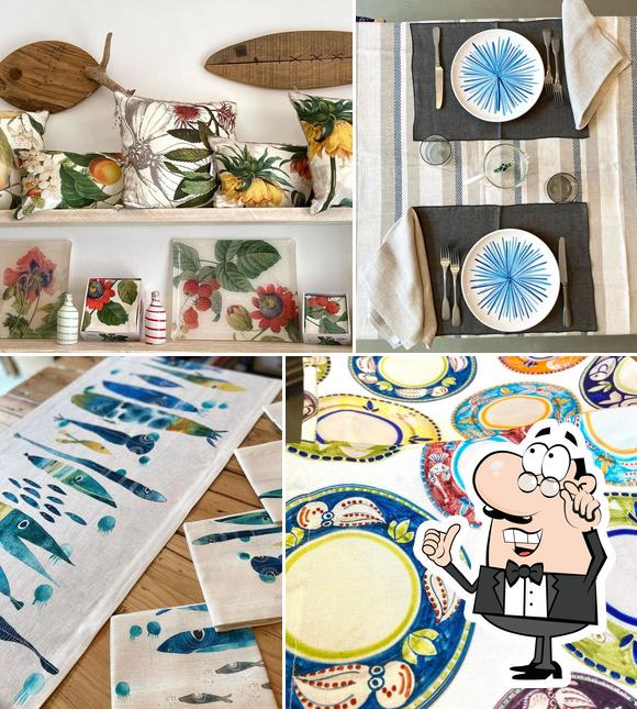 Gli interni di Da Vincenzo Shop Positano