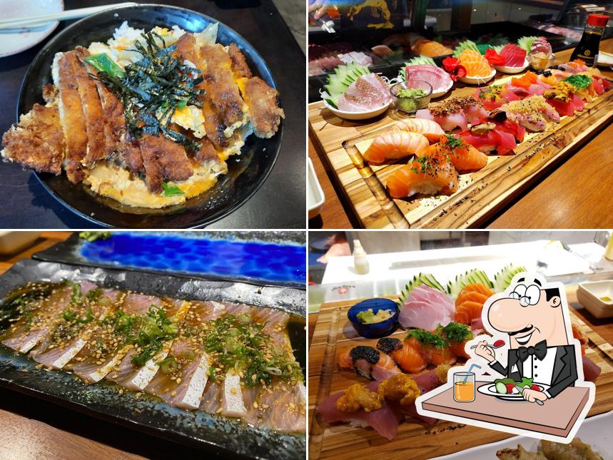 Comida em Izakaya Kuroda