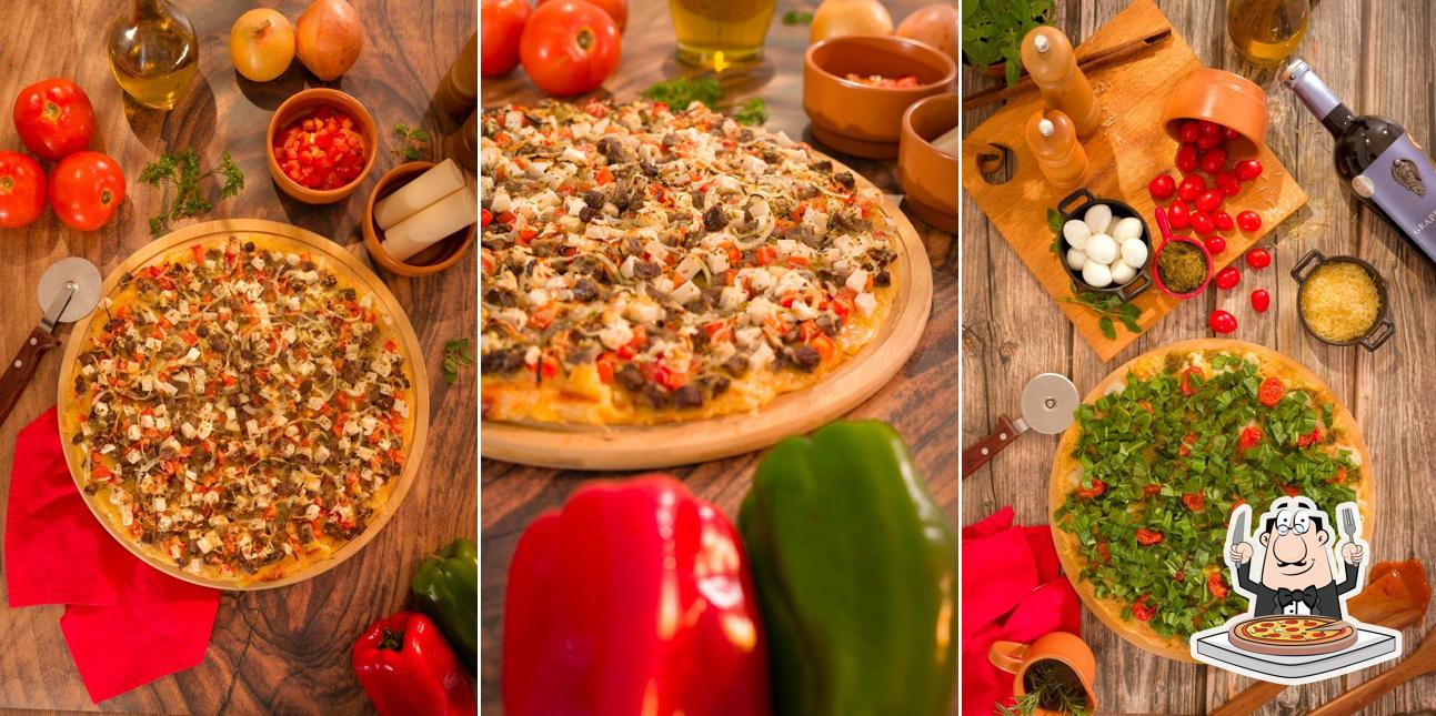 No Porto D'Napoles Pizzas Delivery, você pode desfrutar de pizza