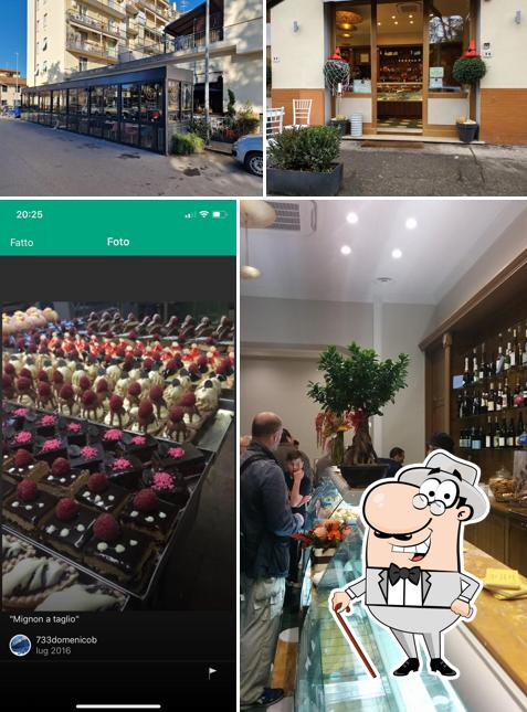 Gli esterni di Pasticceria Blasio