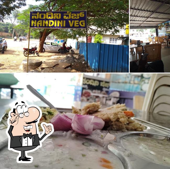 The interior of Nandini veg