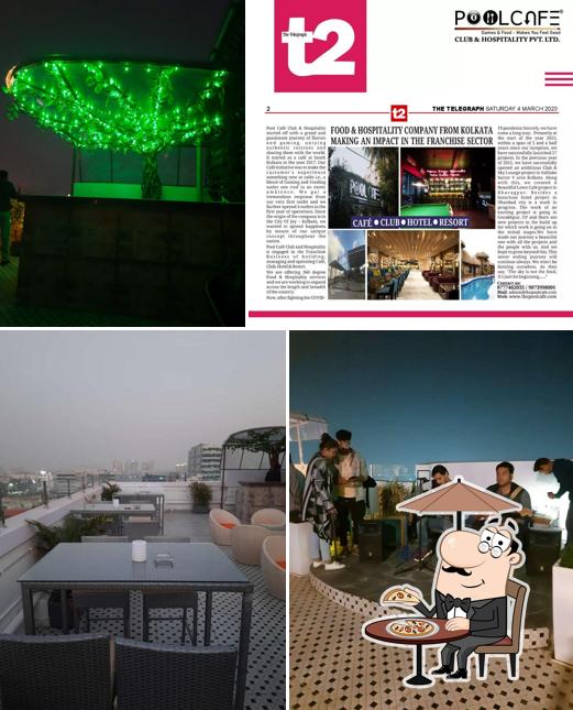 Check out how Pool Cafe Club & Hospitality looks outside