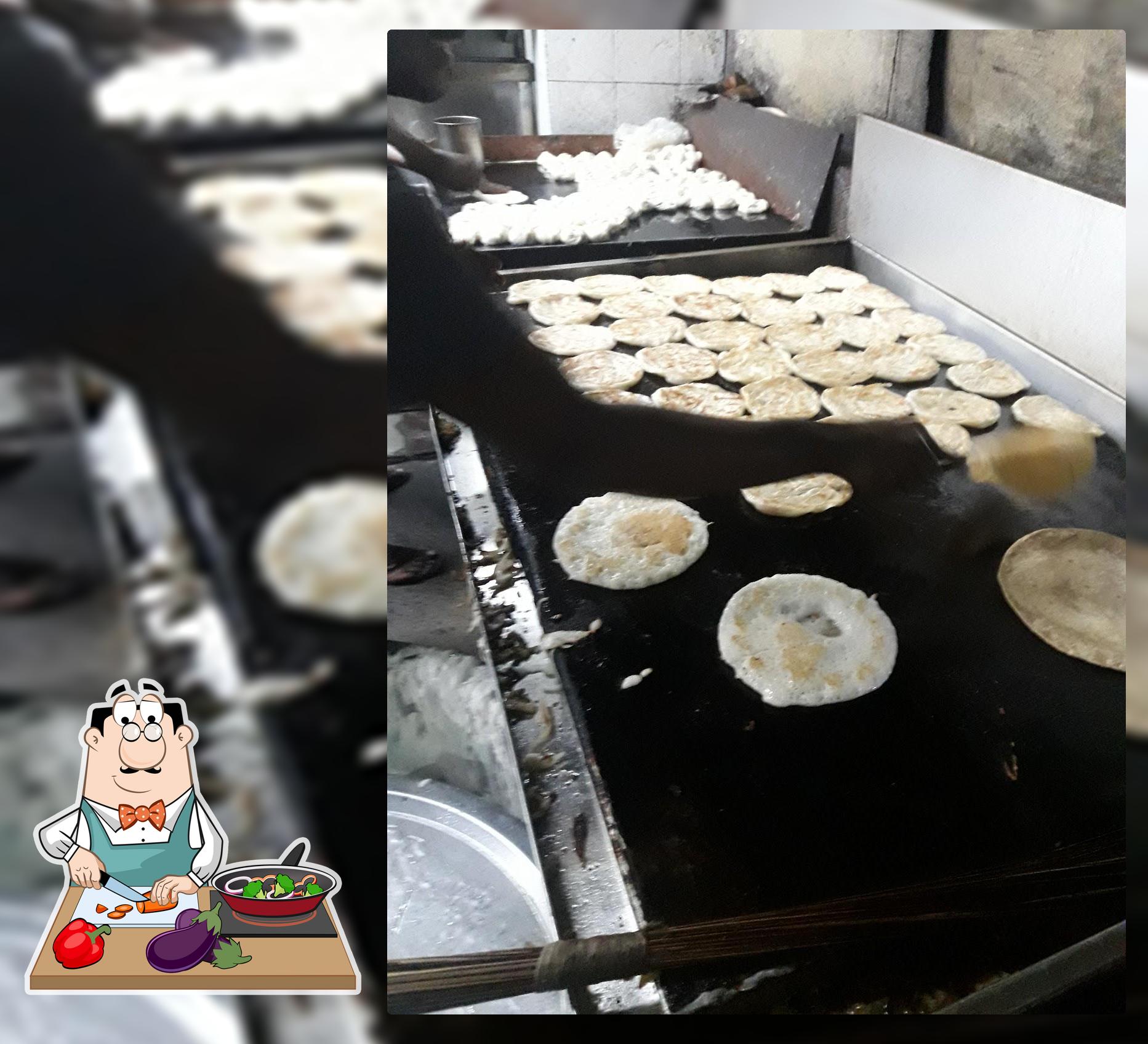 Food at Siva's Hotel