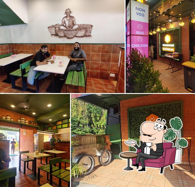 The interior of TRADITIONZ EXPRESS